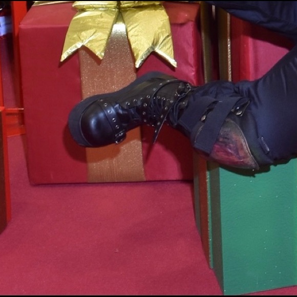 Men’s Demonia Thrasher Platform Boots - Picture 7 of 8